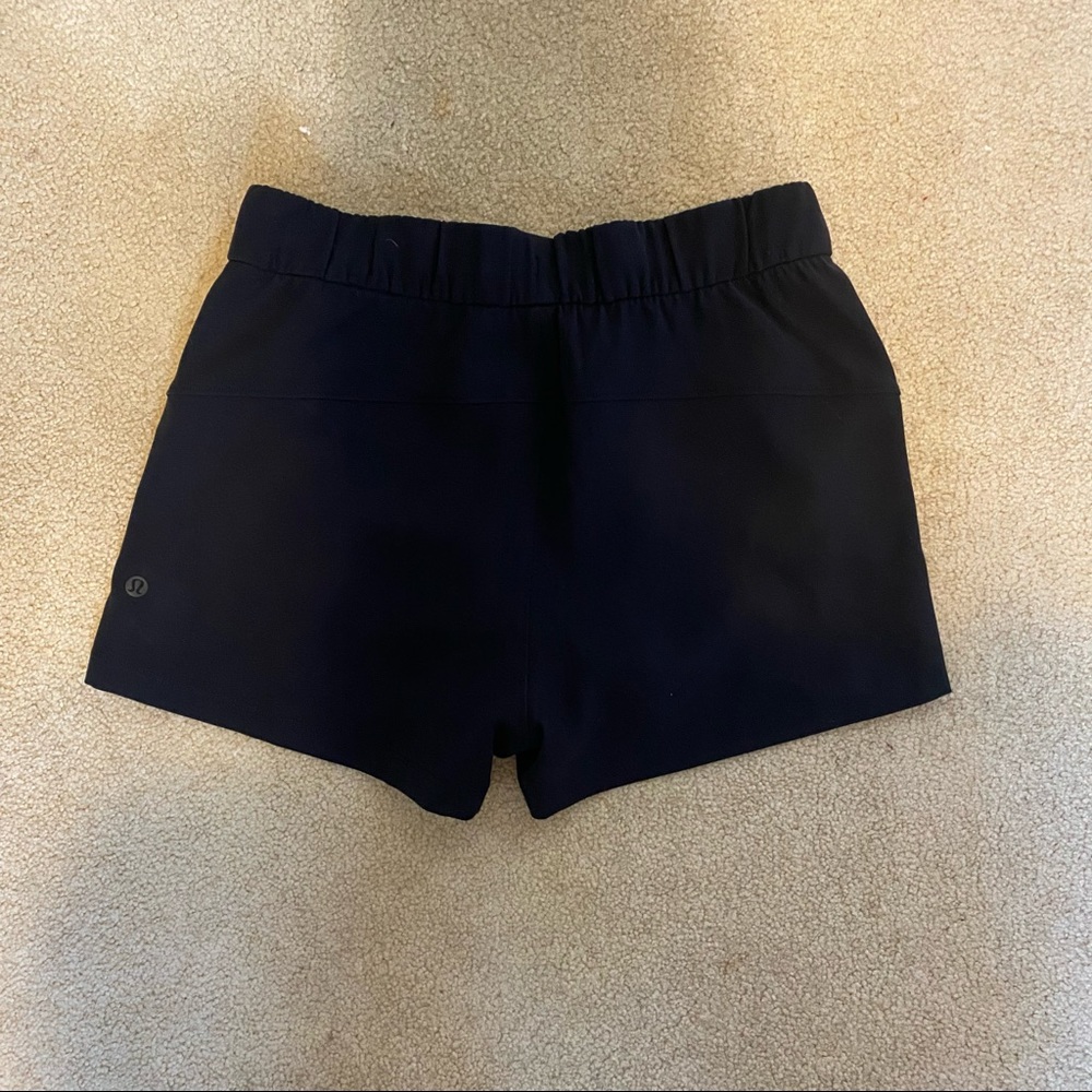 Black lululemon shorts